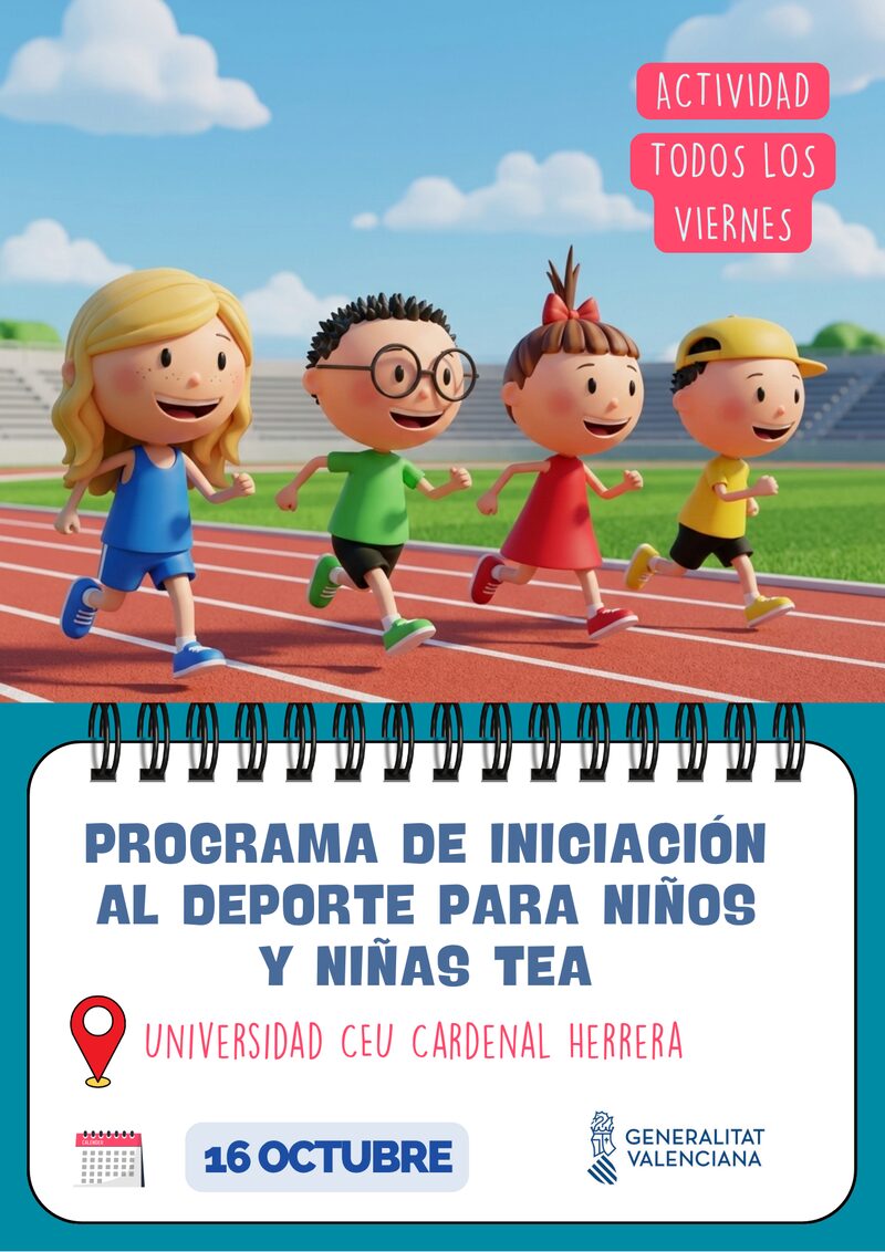 Programa de iniciación al deporte para niños y niñas TEA